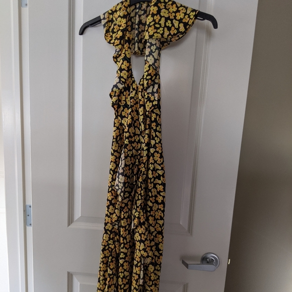 Floral Yellow Dress - Picture 3 of 5